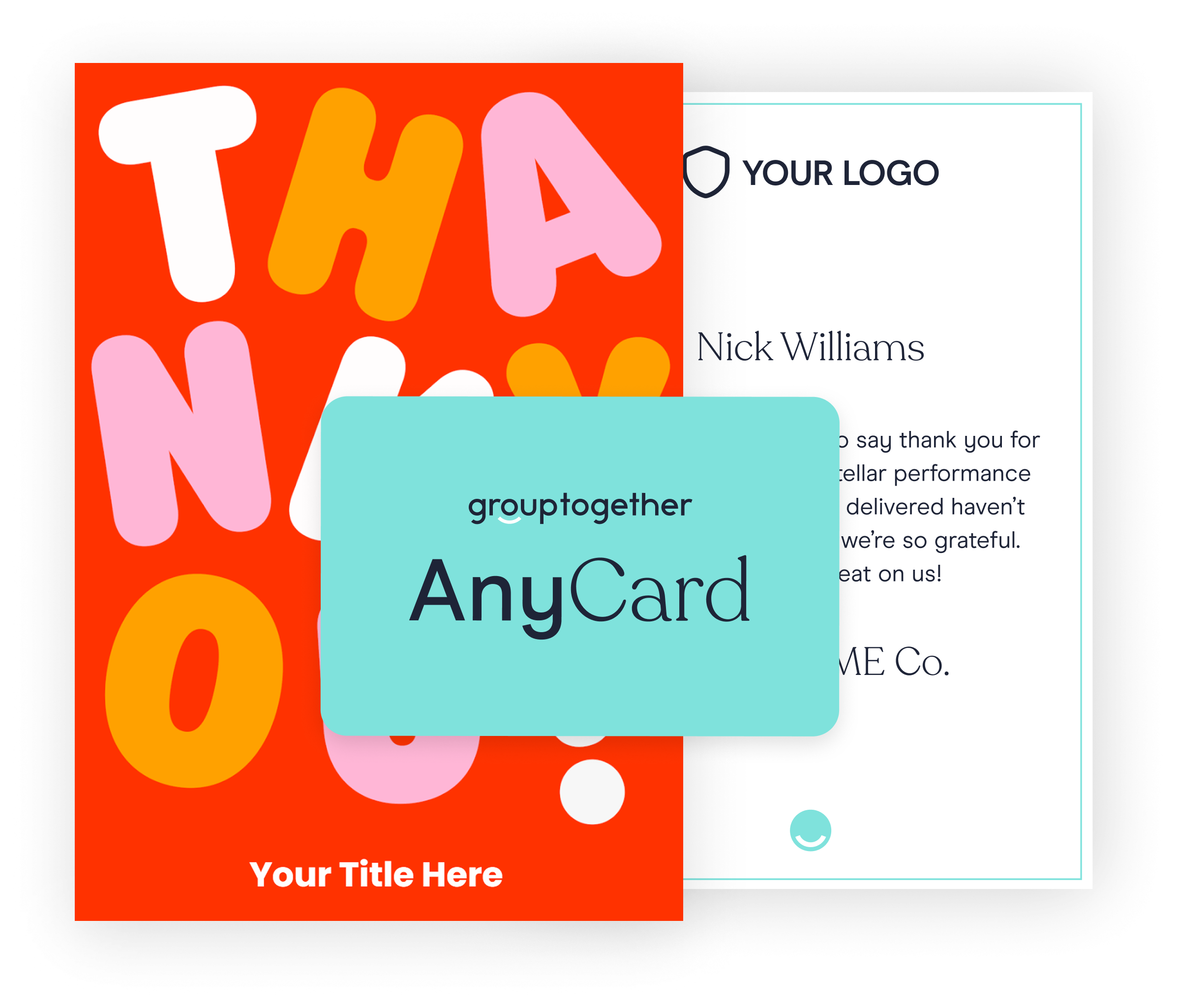 Personalised gift cards