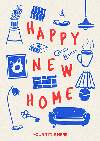 Cozy Essentials New Home Card