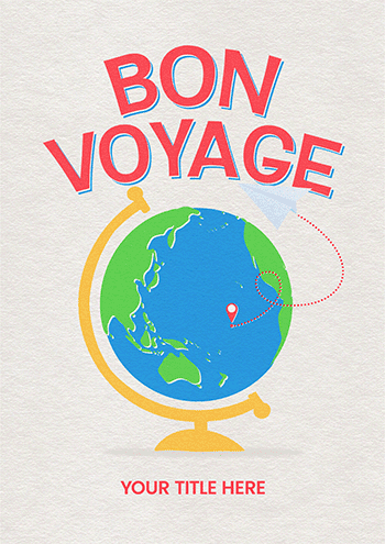 Global Journey Bon Voyage Card
