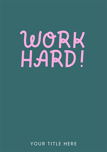 Work Hard - Retirement Humor Card